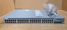 Juniper EX3400-48P 48-Port PoE+ 4-Port SFP+ 920W AC AFO Switch Tested Reset picture