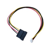 PH 2.0mm 4Pin Small to 15Pin HDD SATA mini pc Power Supply Cable Cord 18AWG Wire picture