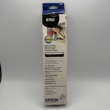 Epson 8750 Ribbon Cartridge Black New open box FX-80 LX-300 MX-80 58ft picture