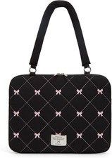 Cute Bow Laptop Case Coquette 13-15 Inch Puffy Laptop Sleeve Accessories Aesthet picture