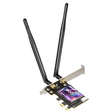 Desktop PC WLAN WIFI 6E card PCIe AX1800 DualBand BT5.2 MTK7921 LINUX picture