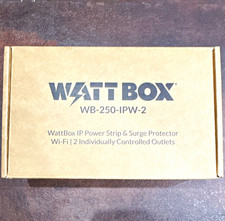 WattBox WB-250-IPW-2 Wi-Fi IP Power Strip Surge Protector, 2 Outlets picture