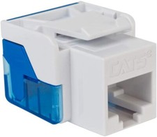 ICC CAT5e RJ45 Keystone Jack for EZ Style, White picture