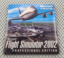 Microsoft Flight Simulator 2002 Professional Edition (PC, 2001) – 3 Disc Set picture