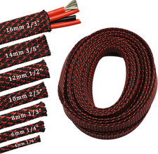 30ft PET Expandable Sleeving Wire Cable Sleeve (2/3