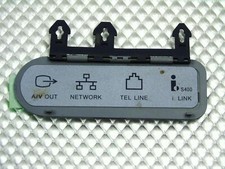 Sony Vaio PCG-NV170 I/O Back Plastic Plate Cover A/V Out Network TEL Line i-Link picture