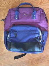 LOVEVOOK Travel Backpack Carry on Flight Large Purple - Black, Back Pack Only picture