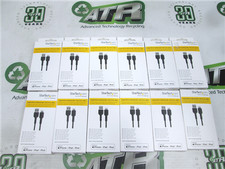 StarTech Rugged USB A to Lightning Cable 1ft Black Heavy Duty Aramid Lot of 12 picture