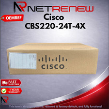 Cisco Refresh CBS220-24T-4X  Gigabit Managed Network 24 Port Switch picture