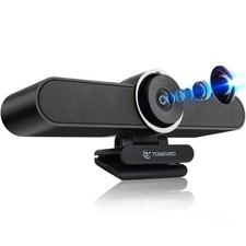 TONGVEO 4K Webcam Conference Call Room Web Camera with Dual Microphones M... picture