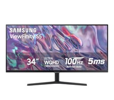 Samsung S34C502GAN 34” ViewFinity S5 Ultrawide QHD FreeSync Monitor NEW picture