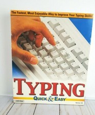 Learn Typing Quick and Easy - Brand NEW Sealed Version 12 picture