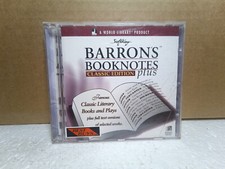 Barron's Booknotes Plus Classic Edition CD-ROM 1996 SoftKey Complete Windows DOS picture
