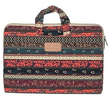 Kinmac Bohemian 360 Protective Water Resistant Canvas Laptop Sleeve Bag Case picture