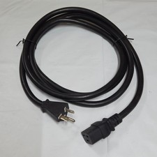 8FT Heavy Duty 12AWG NEMA 5-15P to IEC C13 AC Power Cord 3-Prong Black picture