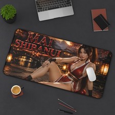 Mai Shiranui Mouse Pad, Anime Gaming Desk Mat, XXL Pad, Gamer Gift picture