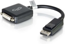NEW C2G Legrand 54321 DisplayPort to DVI - Male DP to Female DVI-D 1080p Full HD picture