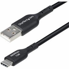 StarTech 10-Pack 6ft (1.8m) USB-A to USB-C Charging Cable, Charge & Sync, 3A, picture