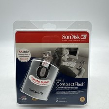 SanDisk USB 2.0 Compact Flash Card Reader/Writer SDDR-92-A15 picture
