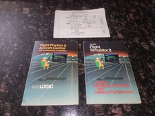 Flight Simulator II Airplane Flight Manual & Aircraft Control Manuals (No Game) picture