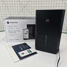 Motorola MG8725 DocSis 3.1 Multi-Gig Cable Modem & WiFi 6 AX6000 Router OPEN BOX picture