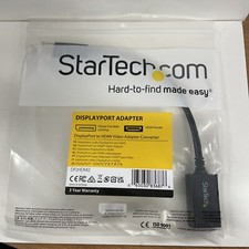 DisplayPort to HDMI Video Adapter Cable StarTech.com DP2HDMI2 NEW SEALED MALE picture