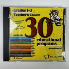 Teacher's Choice Grades 1-3: 30 Educational Programs for Windows PC CD-ROM picture