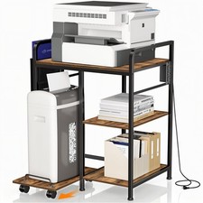 Sedegn Home Printer Stand with Charging Station, 24x18 Inches Stands for Large picture
