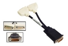 NEW Dell DMS-59 to Dual DVI Y Splitter Cable H9361 0H9361 picture