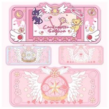 Cardcaptor Sakura Pink Mouse Pad Cute Desk Mat Keyboard Pad Anime Xmas Gift picture