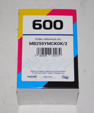 Genuine New Magicard MB250YMCKOK/2 600 Full Color Dye Film Ribbon Cleaning Spool picture