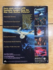 1994 Star Trek Screen Posters Images From The Motion Pictures Desktop Art &… picture
