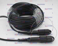 150M Outdoor DVI LC Fiber Optic Patch Cord Waterproof 4 cores Armored TPU Cable picture