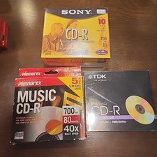 Lot Of 20 Sony Memorex & TDK 700mb CD-R New factory sealed Blank CD’s picture