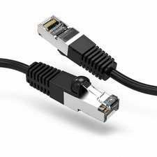 7ft Cat6 Snagless Shielded (STP) Network Patch Cable - Black picture