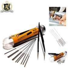 Precision Cleaning for 3D Printers: 0.4mm Stainless Steel Needles & Tweezers Set picture