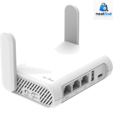 GL Opal Travel Router AC1200 Dual-Band Wi-Fi 2.4G/5G 3 Gigabit Ports picture