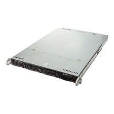 SERVER 1U CTO SUPERMICRO CSE-813 + MOUNTING RAILS picture
