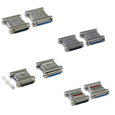 DB25 25 Pin Check Tester/ Loop Back Tester/ Mini Tester/ Jumper Box Serial RS232 picture