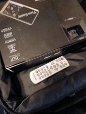 ViewSonic PJD5533w DLP Projector | Case and Remote | 805 Lamp Hours picture
