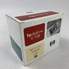 HP C8008A 4.7GB Rewritable DVD+RW Disc NOS 10 Pack New OEM Sealed picture