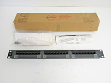 MOLEX CAT5E PATCH PANEL 24 PORT 1U PID-00004 , 568A , C-2 picture