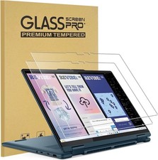 2-Pack Anti-Scratch Tempered Glass Screen Protectors for 2025 Lenovo Yoga 7 14 picture