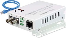Multimode ST Gigabit Fiber Media Converter - Built-In ST Fiber Module 550 M (0.3 picture