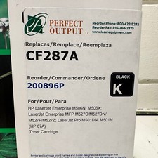 HP 87A Black Toner Print Cartridge CF287A - Perfect Output LLC picture