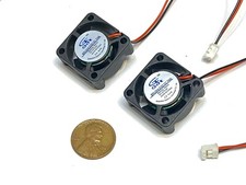 2 Pieces 5v fan 2510 small 2 pin computer GDStime 25mm x 10mm mini  B9 picture
