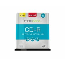 Noise Free Recordable CDs 700Mb Maxell Premium Quality 100 Pack CD Recordables picture