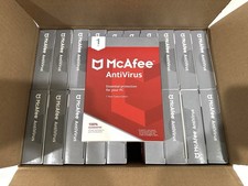 New Sealed Box of 20 McAfee AntiVirus Software 1PC 1 Year Windows 10, 8.1, 8, 7 picture