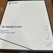 Tomtoc Smart Tri-mode Case for 13-inch iPad Pro (M4) White New picture