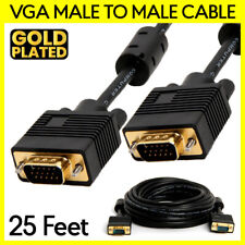 25 Feet VGA Cable SVGA Monitor Cord Super VGA Male to Male Computer Video Cable picture